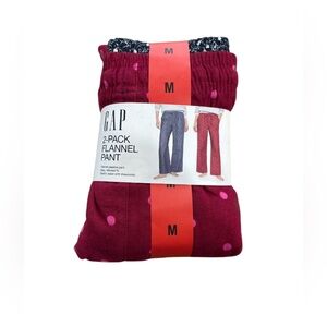NWT! Gap flannel pajama pants- set of 2